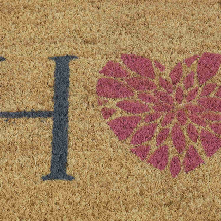 Door mat coconut fiber "Home"