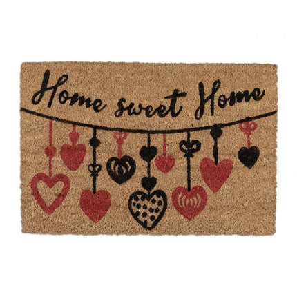 Door mat coconut fiber "Home Sweet Home"