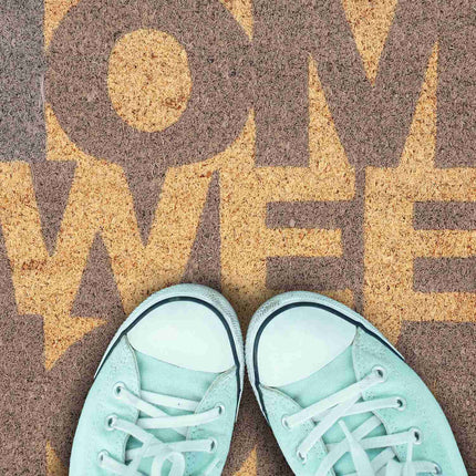 Door mat coconut fiber "Home Sweet Home"