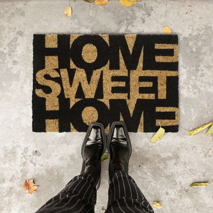 Door mat coconut fiber "Home Sweet Home"