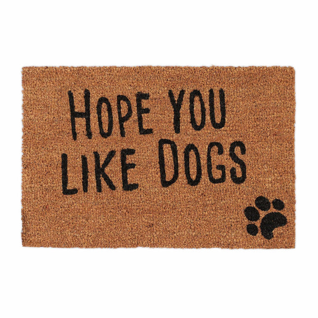 Door mat coconut fiber "Hope you like..."