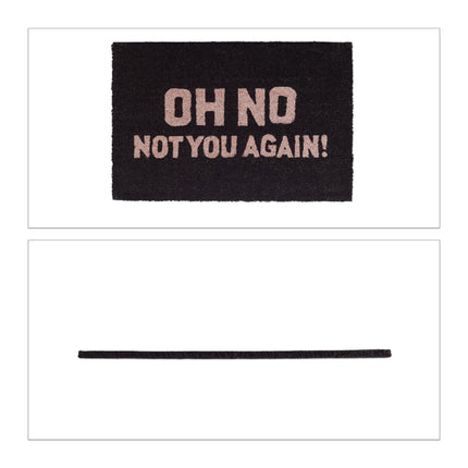 Door mat coconut fiber "Oh No ..."