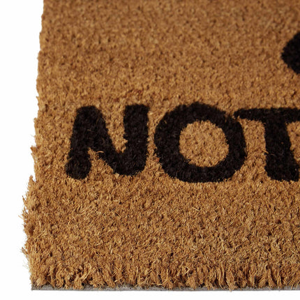 Door mat coconut fiber "Oh no..."
