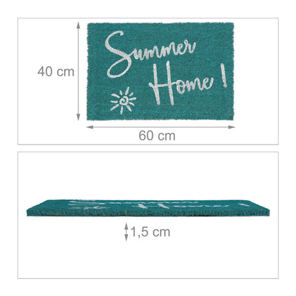 Door mat coconut fiber "Summer Home"