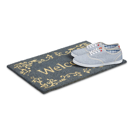 Door mat coconut fiber "Welcome" 40x60 cm