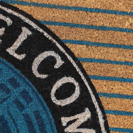 Door mat coconut fiber "Welcome"
