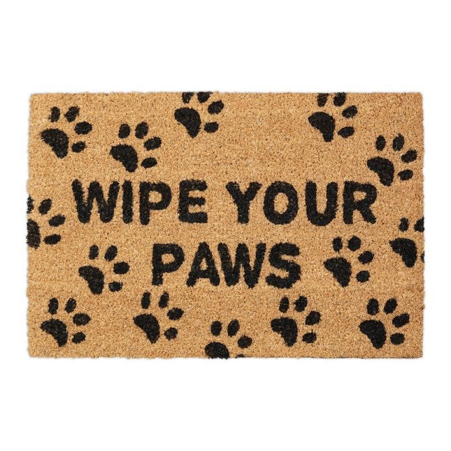 Door mat coconut fiber Wipe Your Paws