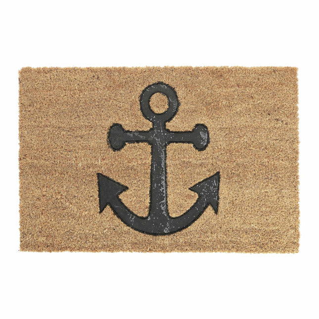 Doormat coconut fiber anchor