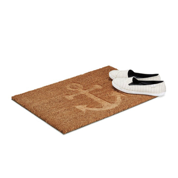Doormat coconut fiber anchor