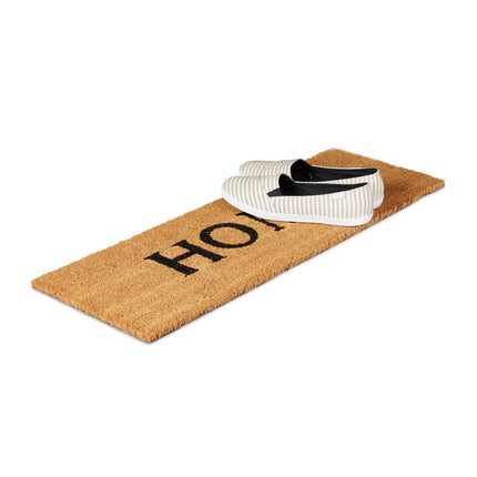 Door mat coconut fiber narrow "HOME"