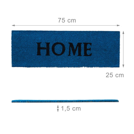 Door mat coconut fiber narrow "HOME"
