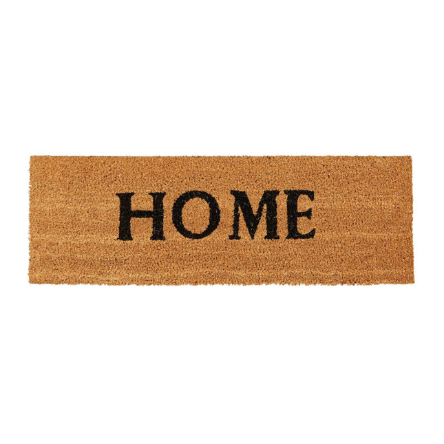 Door mat coconut fiber narrow "HOME"