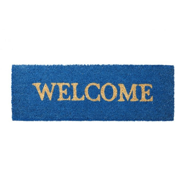 Door mat coconut fiber narrow "Welcome"