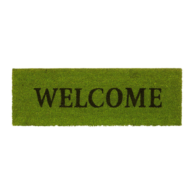 Door mat coconut fiber narrow "Welcome"