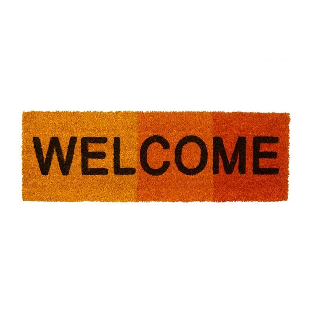 Door mat coconut fiber narrow "Welcome"