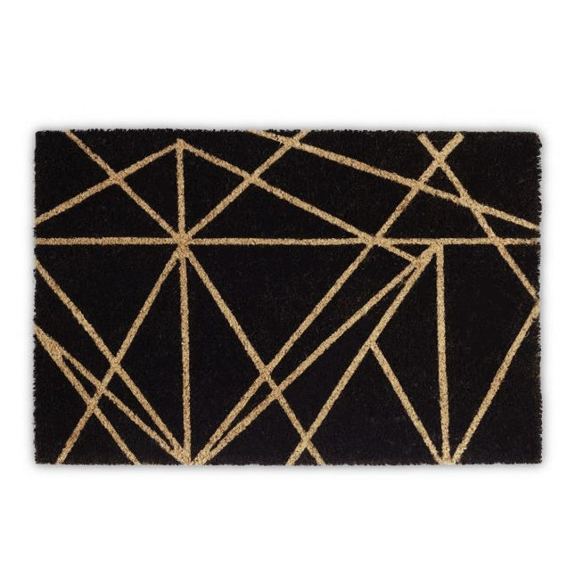 Door mat coconut fiber patterned