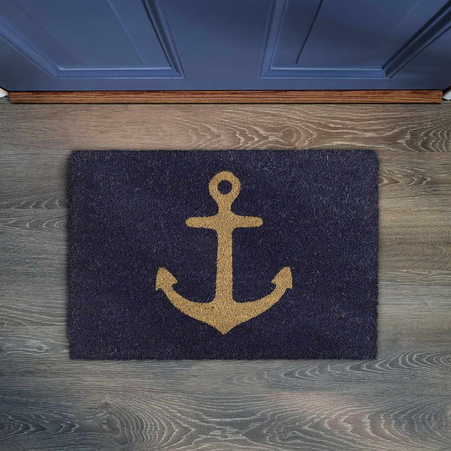 Doormat coconut fiber with anchor