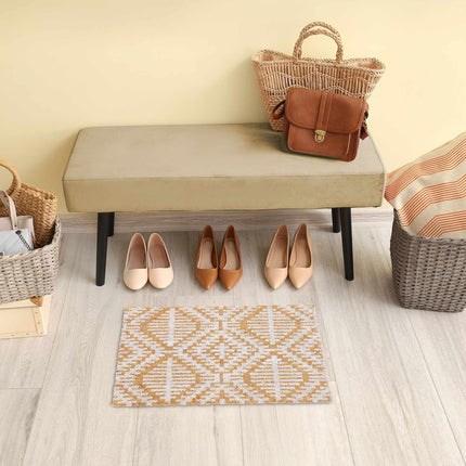 Doormat coconut fiber with pattern