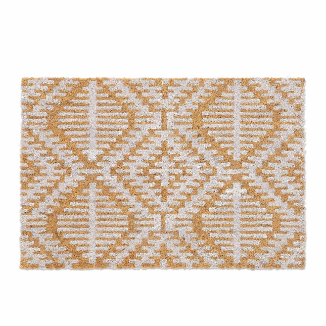 Doormat coconut fiber with pattern