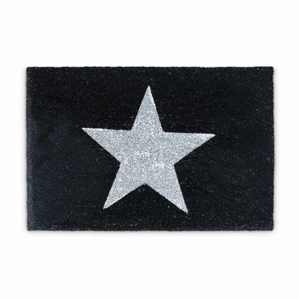 Door mat coconut fiber with star