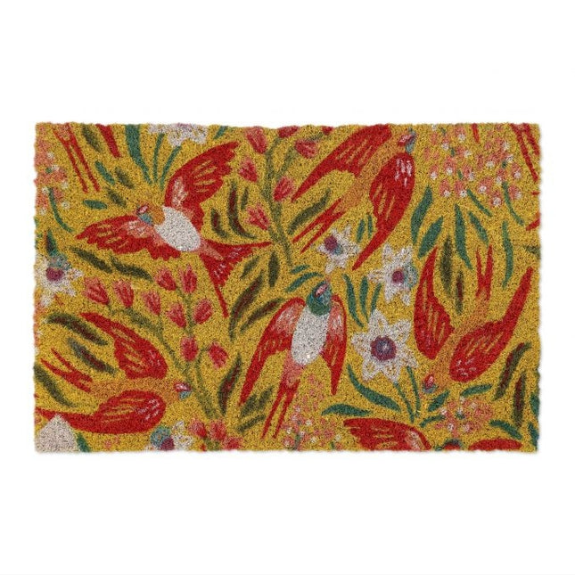 Doormat coconut fiber with swallows