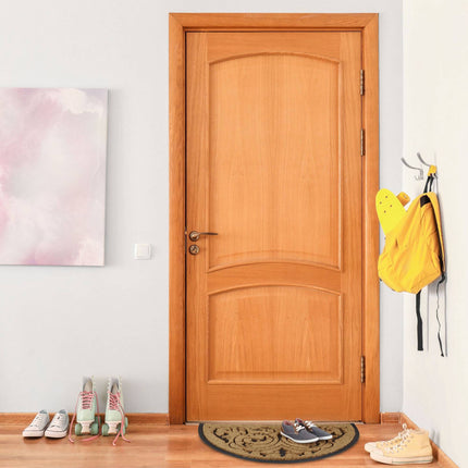 Door mat coconut semicircular 60x100 cm