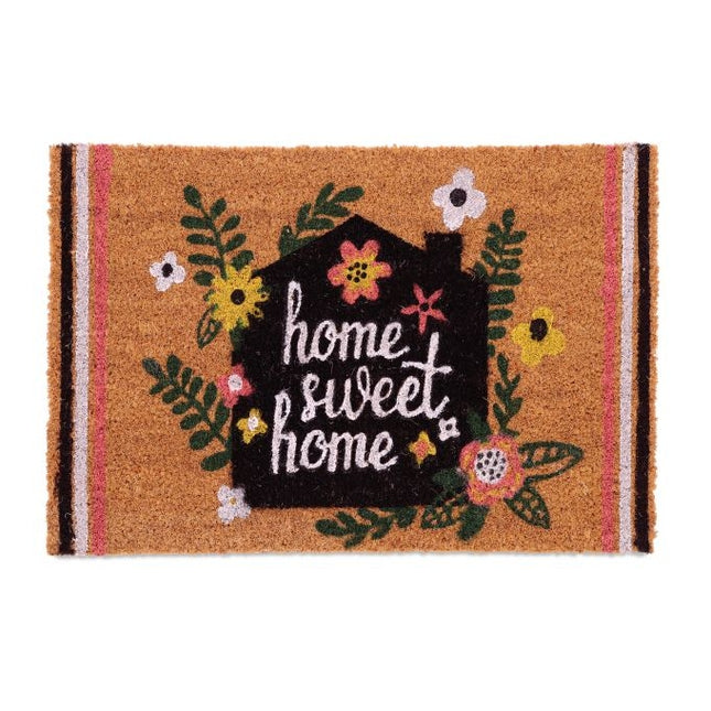 Door mat in coconut Home Sweet Home