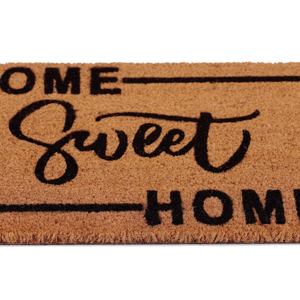 Door mat in coconut Home Sweet Home