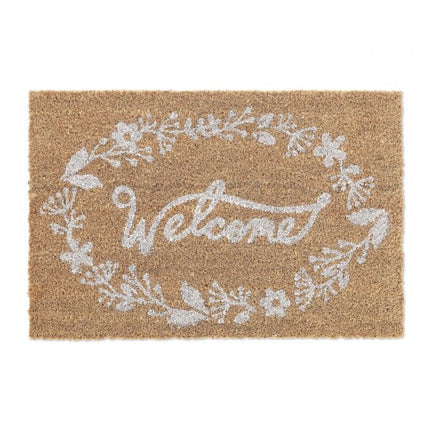 Door mat in coconut "Welcome".