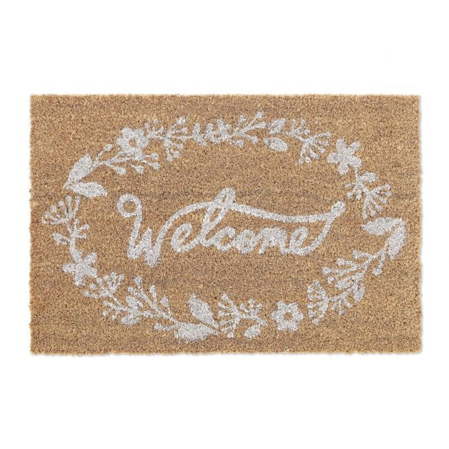 Door mat in coconut "Welcome".