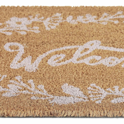 Door mat in coconut "Welcome".