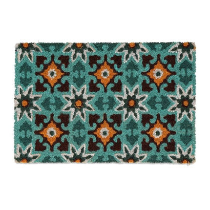 Door mat in coconut oriental