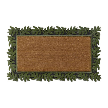 Door mat "leaf" rubber & coconut