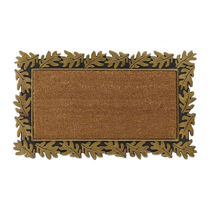 Door mat "leaf" rubber & coconut
