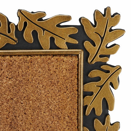 Door mat "leaf" rubber & coconut