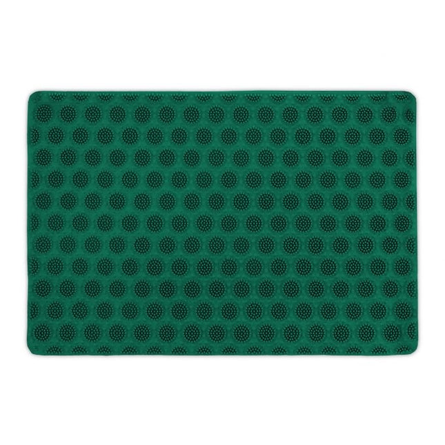 Door mat rubber green