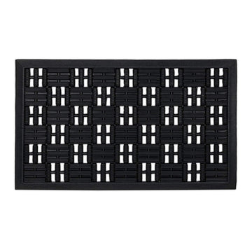 Door mat rubber grid