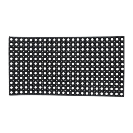 Doormat with Holes, 100x50 cm, Shoe Scraper Mat