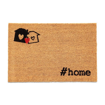Door mat with coconut #home