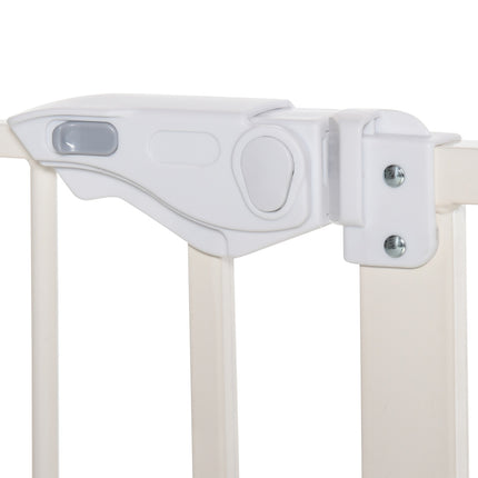 Adjustable Pet Safety Gate, No Drill, Double Lock, 97.5-104.1 cm