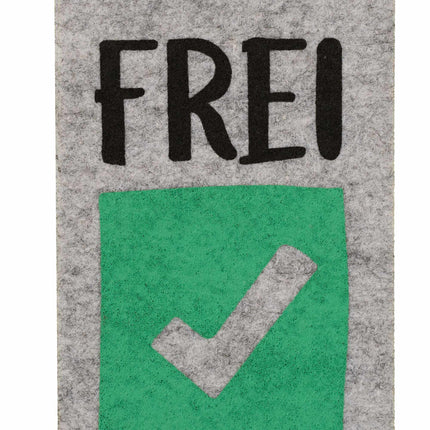 Door sign Occupied Free Set of 10