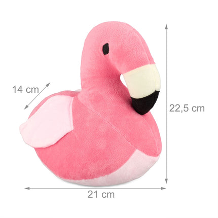 Door stop fabric flamingo