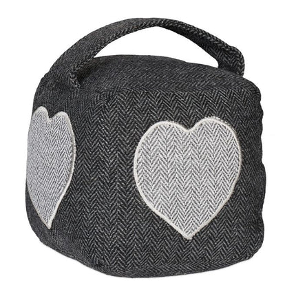 Door stop heart motif