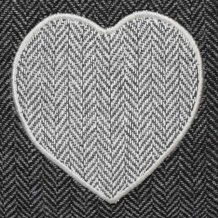 Door stop heart motif