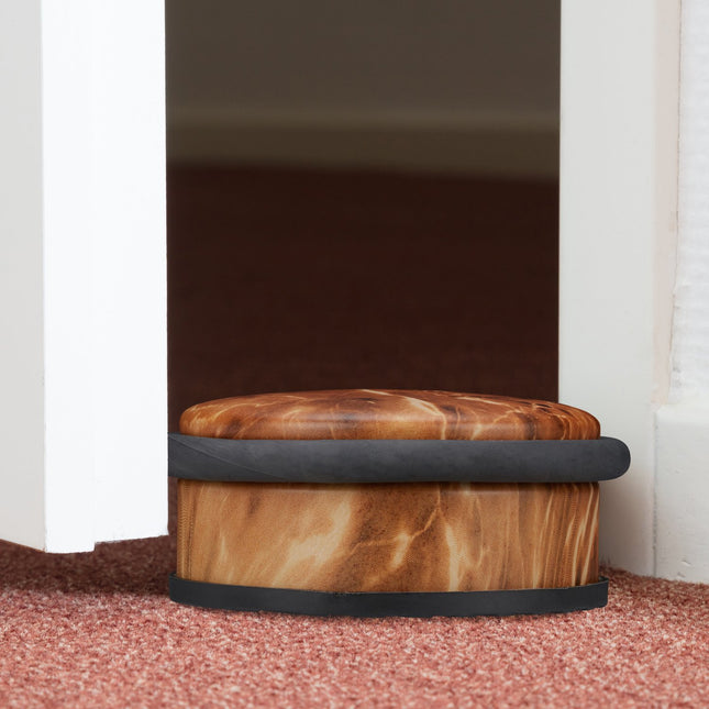 Door stop in marble look