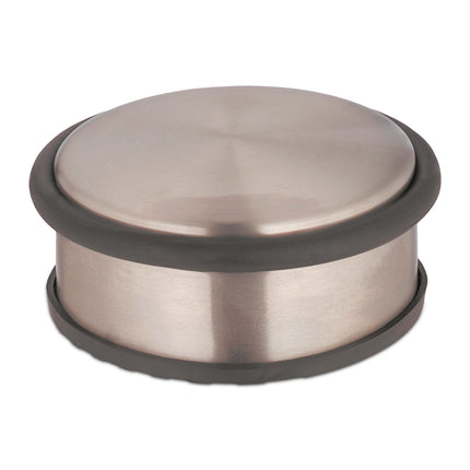 Door stop in stainless steel and bronze