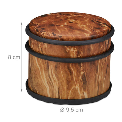 Door stop in wood look