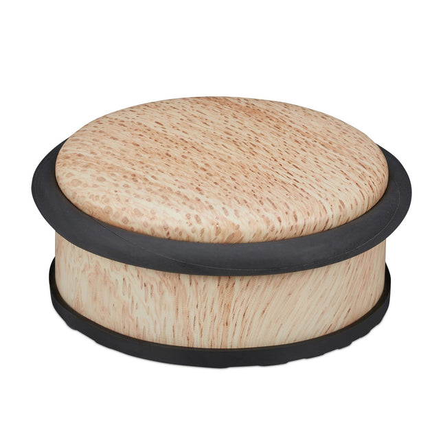 Door stop in wood look