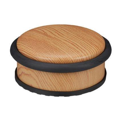 Door stop in wood look
