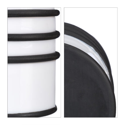 Door stop with rubber rings